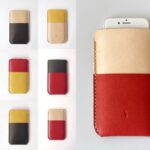 草木染め革丨全機種対応スマホケース【すぽっと/spot】ツートン 12通り 手縫い 手染め 手作り iPhone17 Pixel10 他