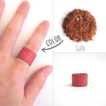 すおう染め革 リング 指輪 ころりん cororin