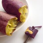 縫わずに簡単に作れる さつま芋な革のキーカバー