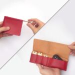 すおう染め革のキーケース zlat/ずらっと スマートキー横入れ