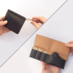 ログウッド染め革のキーケース zlat/ずらっと スマートキー 横入れ