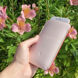 そぞのぼ スマホケース すぽっと 花いろ 桜 ベージュピンク 全機種対応