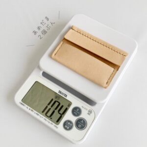 ヌメ革丨薄型カードケース【quint/くいんと】手縫い 手作り