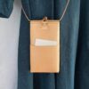 Smartphone Shoulder Bag using Leather (Undyed) 【tottu/とっつ】 - Shop sozonobo 