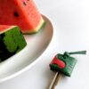 【#craft kit】Watermelon-ish Leather Key Cover without sewing #No tools - Shop s