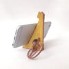 Smartphone Stand using Amur Corktree Dyed Leather【zaza/ざざ】 - Shop sozonobo P