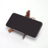 Smartphone Stand using Logwood Dyed Leather【zaza/ざざ】 - Shop sozonobo Phone S